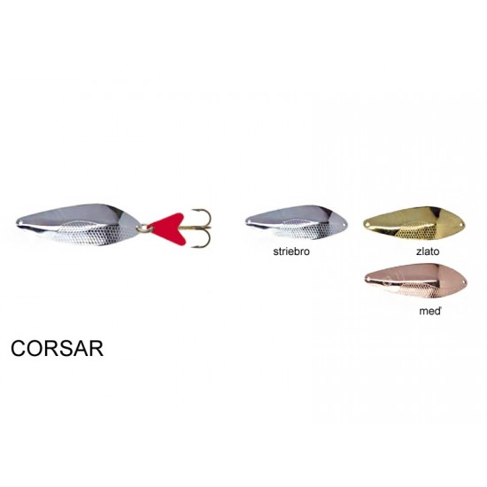 Plandavka Mistrall Corsar 18g medená