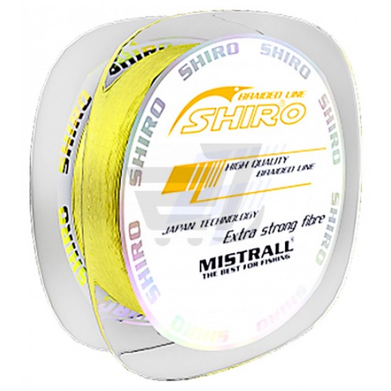 Mistrall Shiro Extra Strong 150 m žltá