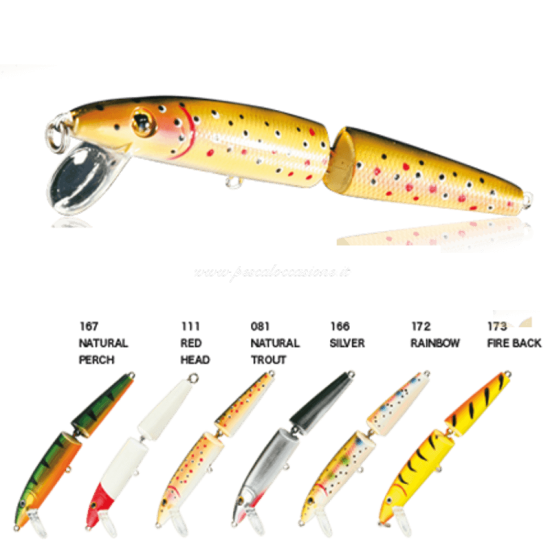 Nomura Jointed Minnow 10,5cm 12,5g Silver
