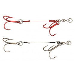 Savage Gear Carbon49 Corkscrew stinger 2ks