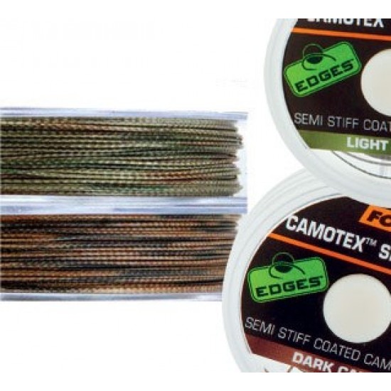 FOX EDGES Camotex Dark Stiff 25lb, 20m