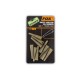 FOX EDGES Lead Clip Tail Rubbers trans khaki