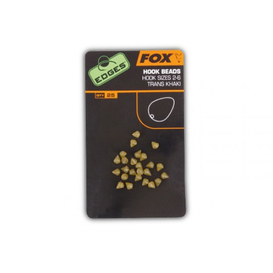 FOX EDGES Hook Bead trans khaki