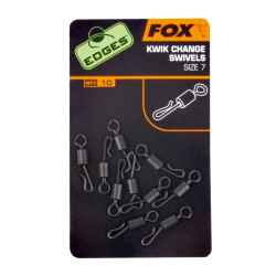 FOX EDGES Kwik Change Swivels veľ.10 10ks