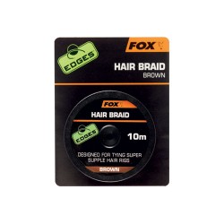 FOX EDGES Hair Braid x 10m brown