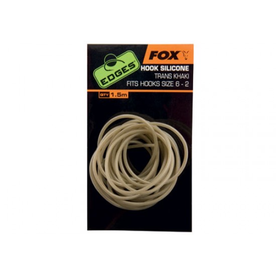 FOX EDGES Hook Silicone trans khaki 