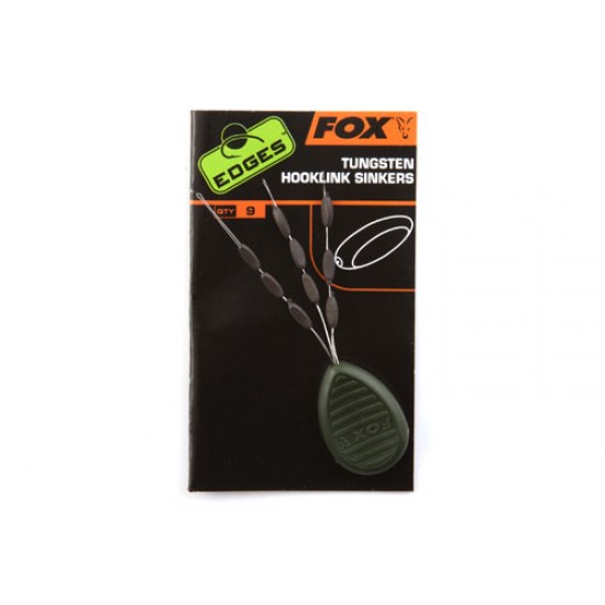 FOX EDGES Tungsten Hooklink Sinkers 