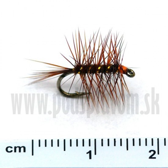 RVFLY Mucha Palmer medená 15mm