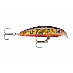 Rapala Ultra Light Minnow GATU (Glass Amber Tiger UV)