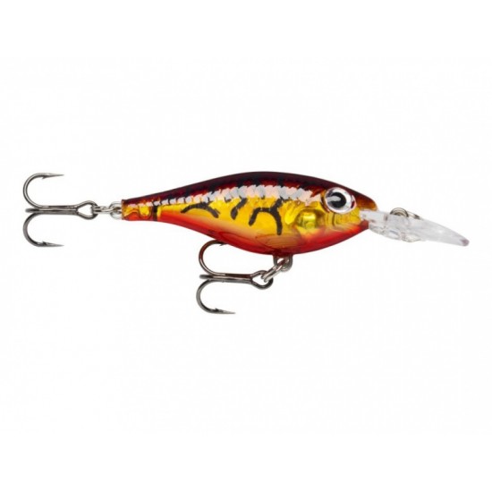 Rapala Ultra Light Shad GATU (Glass Amber Tiger UV)