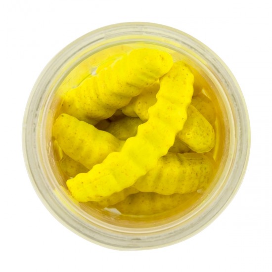 BERKLEY GULP HONEY WORM HONEY YELLOW