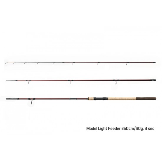 Delphin MAGMA M3 Light feeder / 3 diely 360cm/90g