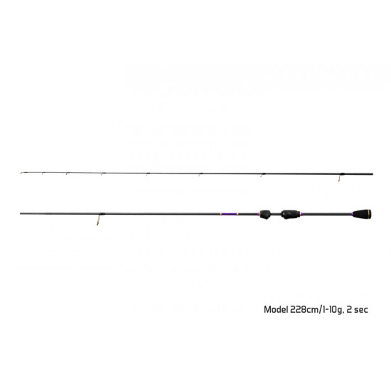 Delphin WILD TROUT / 2 diely 180cm/0,5-6g