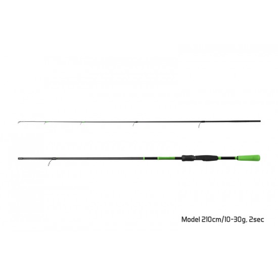 Delphin WASABI Spin / 2 diely 240cm/10-30g Delphin WASABI Spin / 2 diely 240cm/10-30g