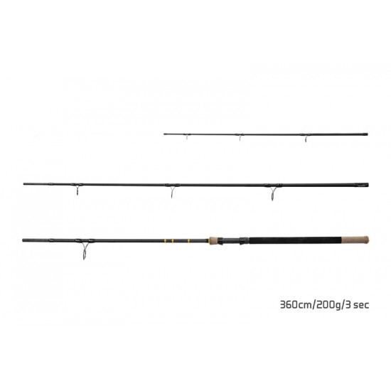 Delphin RIVER Trophy NXT +3 špičky | 320cm/180g/3 diely