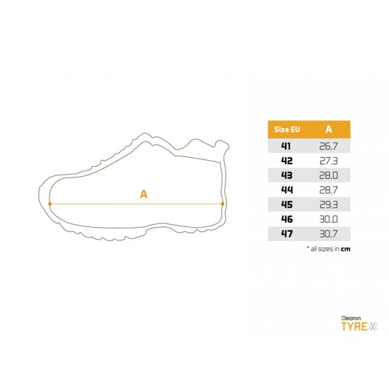 Topánky Delphin TYRE X 41