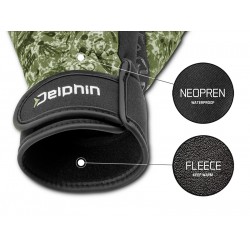 Neoprénové rukavice s výstelkou Delphin NeoFLIX L