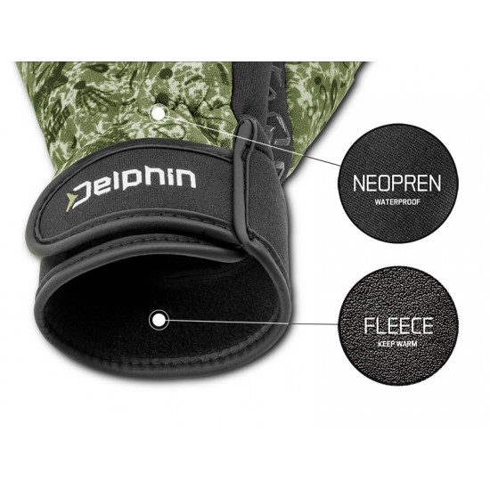 Neoprénové rukavice s výstelkou Delphin NeoFLIX XL