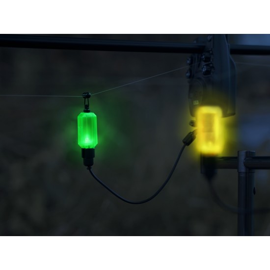 Svietiaci indikátor Delphin CUBIX Light Fialový