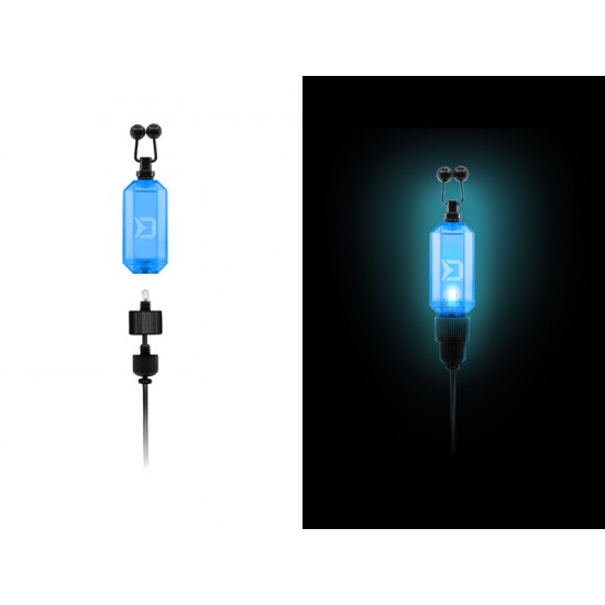 Svietiaci indikátor Delphin CUBIX Light Fialový