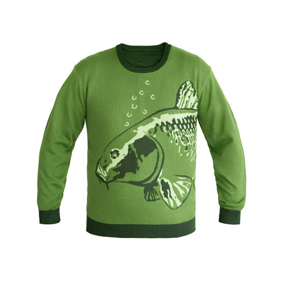 Pletený sveter Delphin CARP veľ. XL