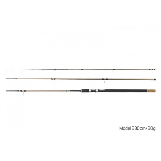 Delphin LEGIA Feeder II + 3 špičky 360cm/120g Delphin LEGIA Feeder II + 3 špičky 360cm/120g
