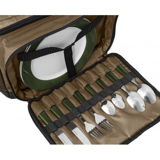 Termotaška s príborom Delphin Area FullCOOL+ Carpath