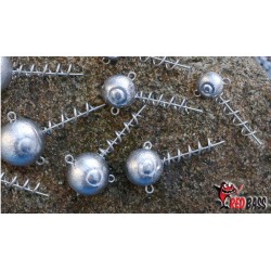 Zavrtávacia jigová hlava Redbass veľ. M - 2ks